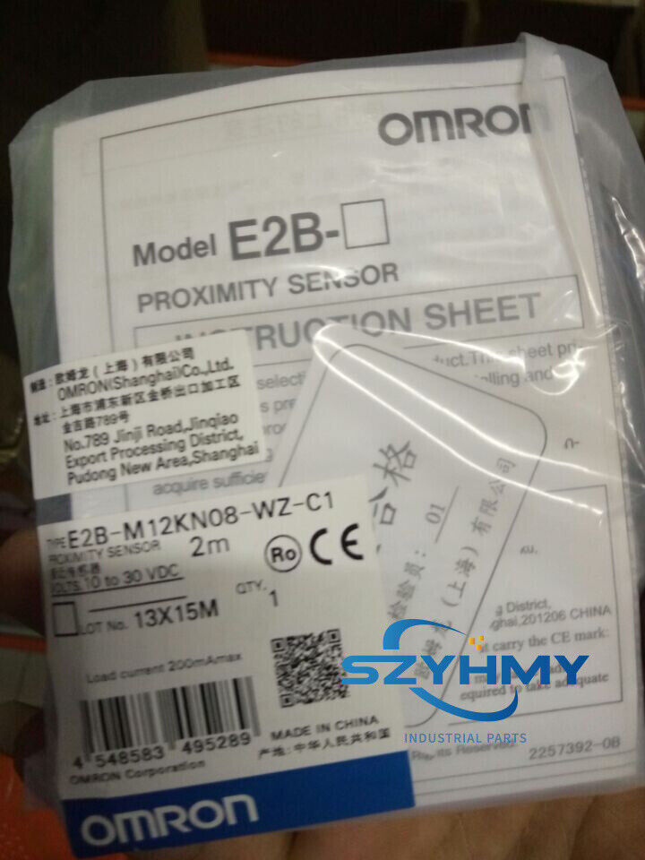 Omron E2B-M12KN08-WZ-C1 Proximity Sensor Switch Cable - New - OMRON