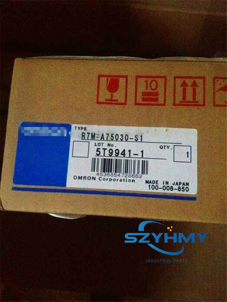 Omron R7M-A75030-S1 Servo Motor - New in Box - OMRON