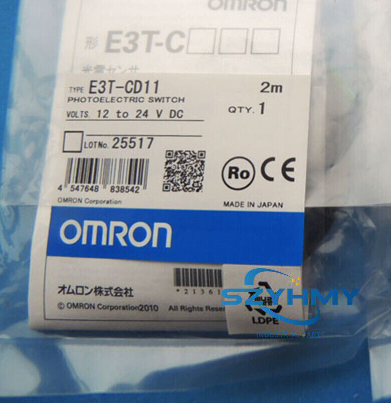 OMRON E3T-CD11 Photoelectric Sensor Switch - New in Box - OMRON