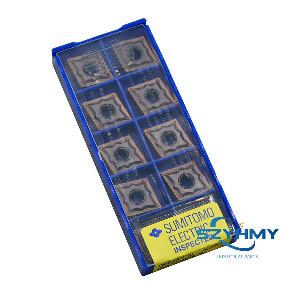 Sumitomo CNMG120404N-SU AC520U Carbide Inserts 10PCS/Box - SUMITOMO