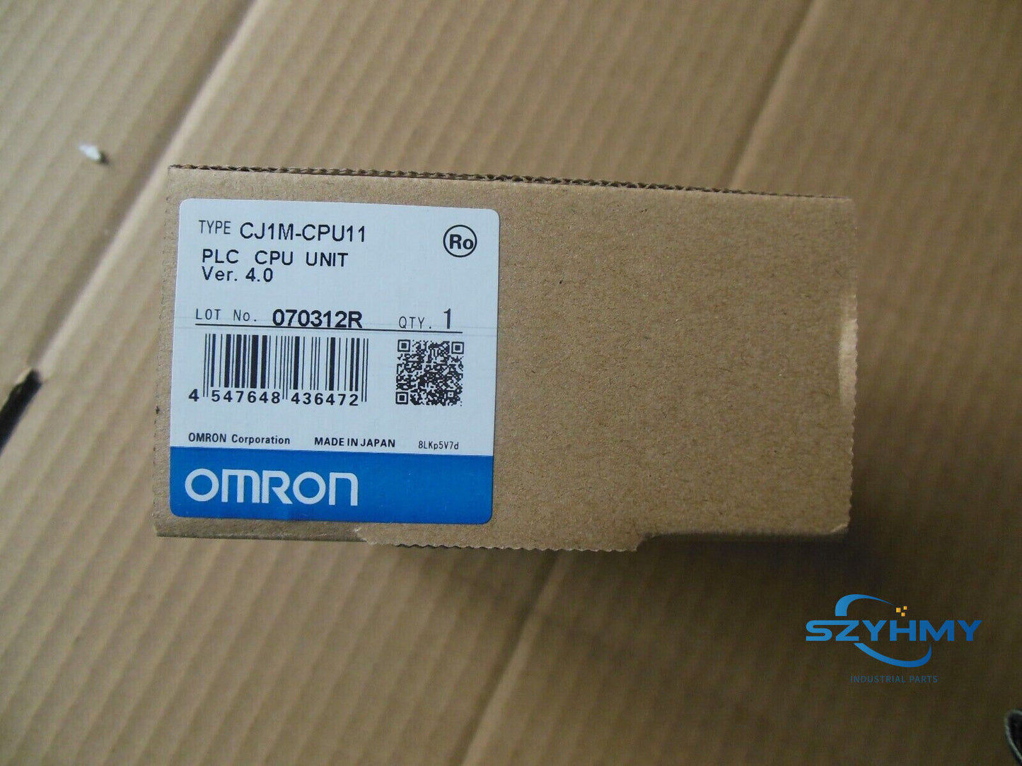 OMRON CJ1M-CPU11 PLC Module - New in Box - OMRON