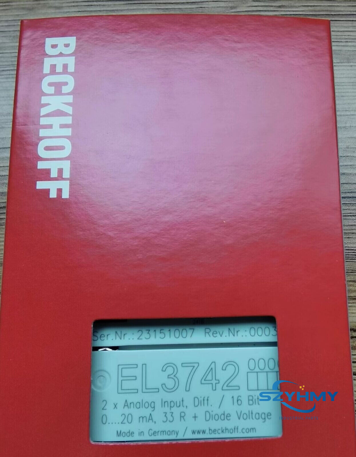 Beckhoff EL3742 PLC Module - 1PC New in Box - BECKHOFF