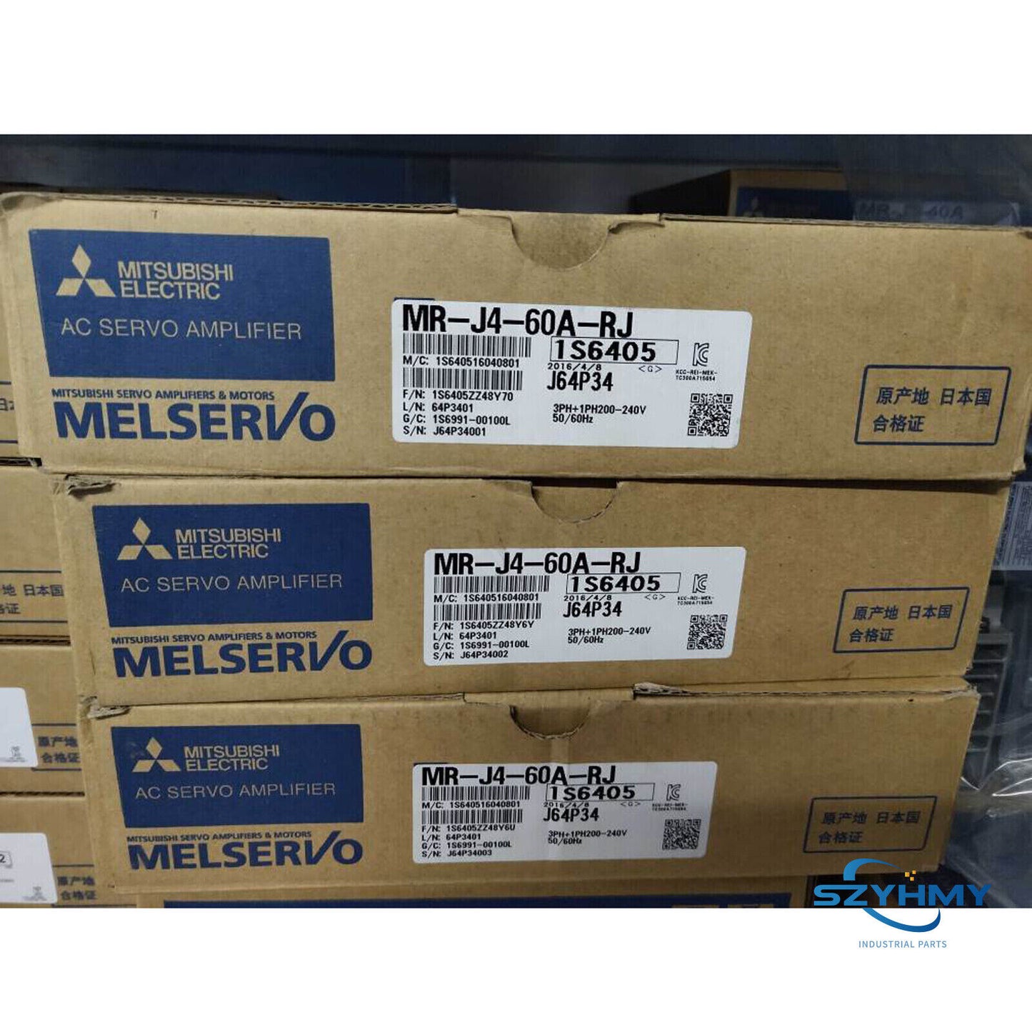 1PC Mitsubishi MR-J4-60A-RJ Servo Drive - New & In Box - MITSUBISHI