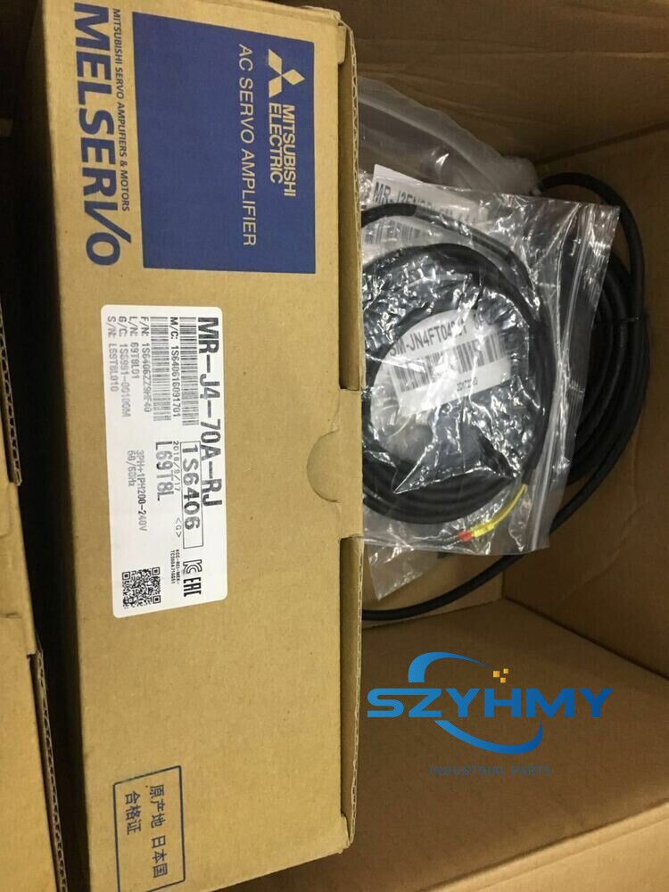 1PC New Mitsubishi MR-J4-70A-RJ Servo Drive with Box - MITSUBISHI