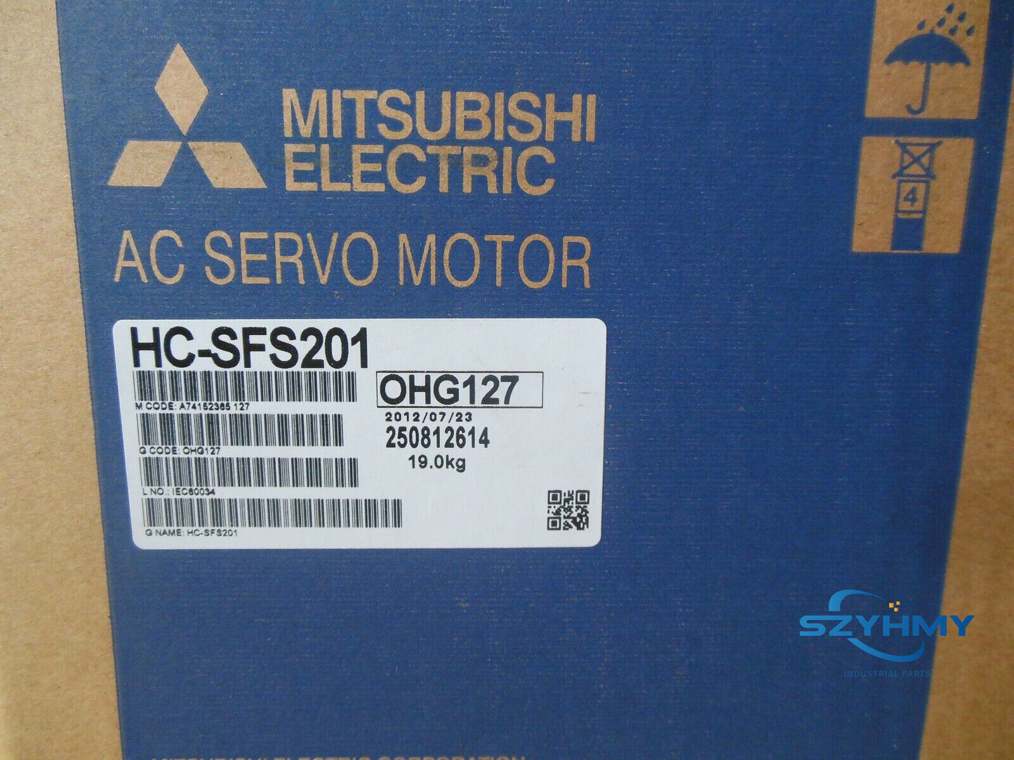MITSUBISHI HC-SFS201 Servo Motor - New In Box - MITSUBISHI