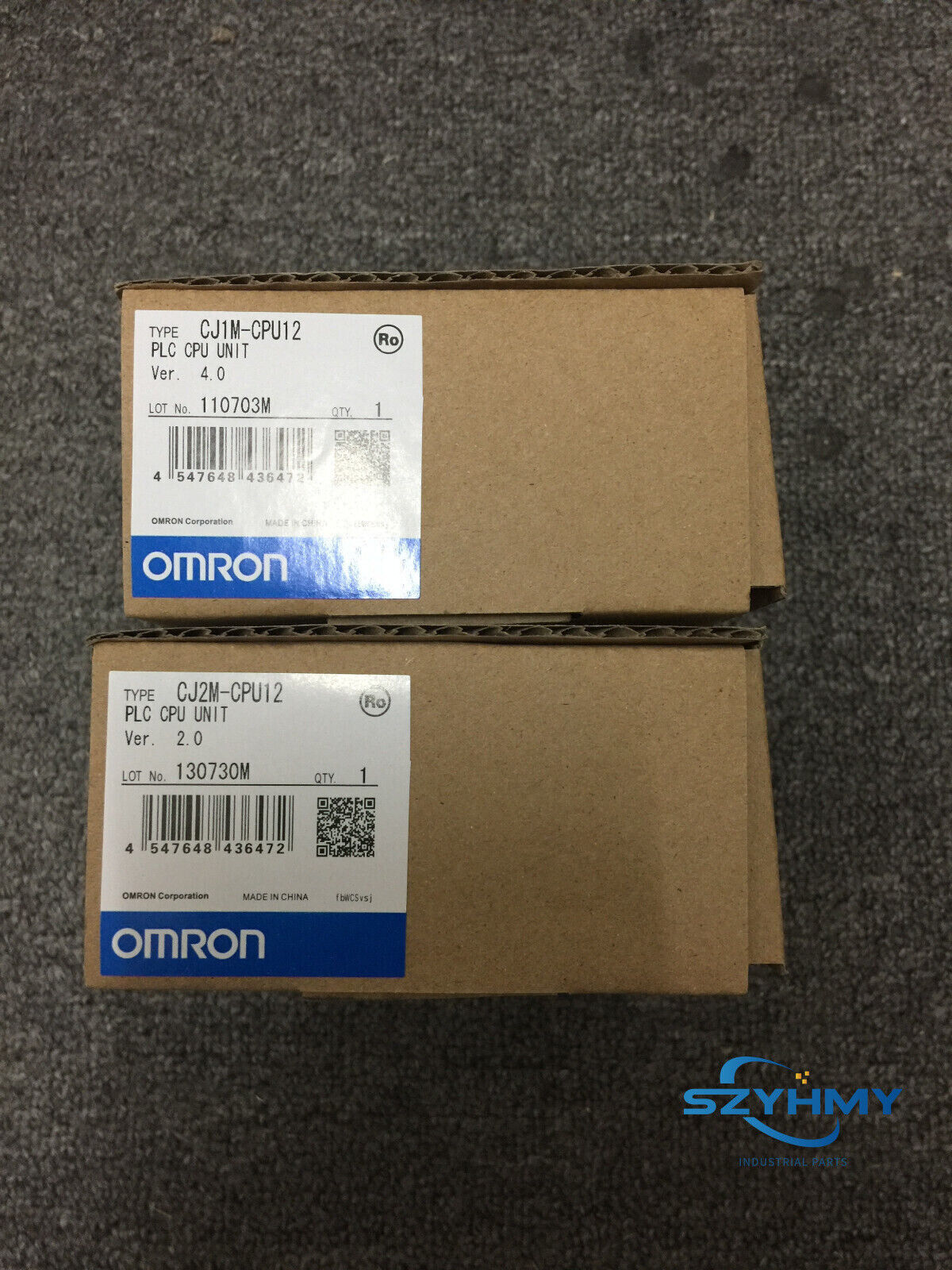 OMRON CJ1M-CPU12 PLC Control Module - New In Box - OMRON