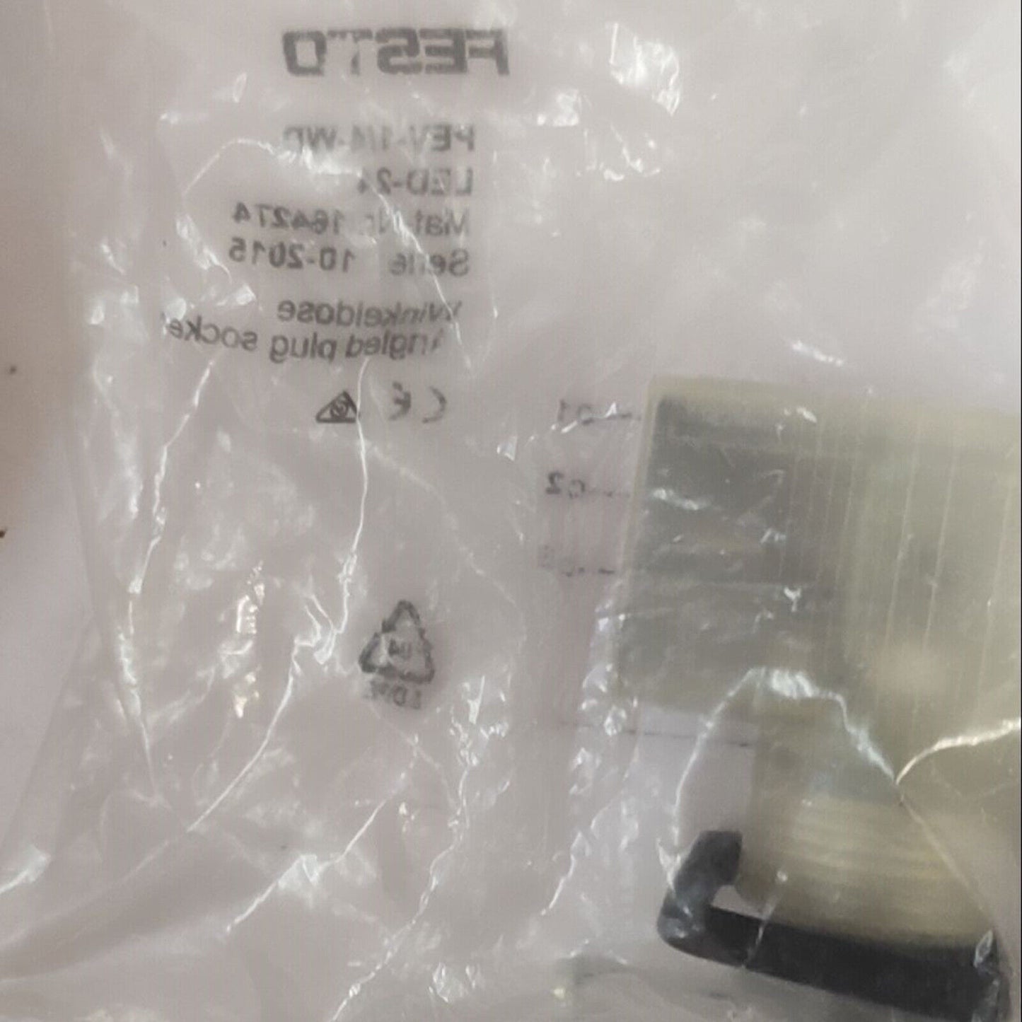 Festo PEV-1/4-WD-LED-24: Compact Solenoid Valve with LED Indicator - FESTO