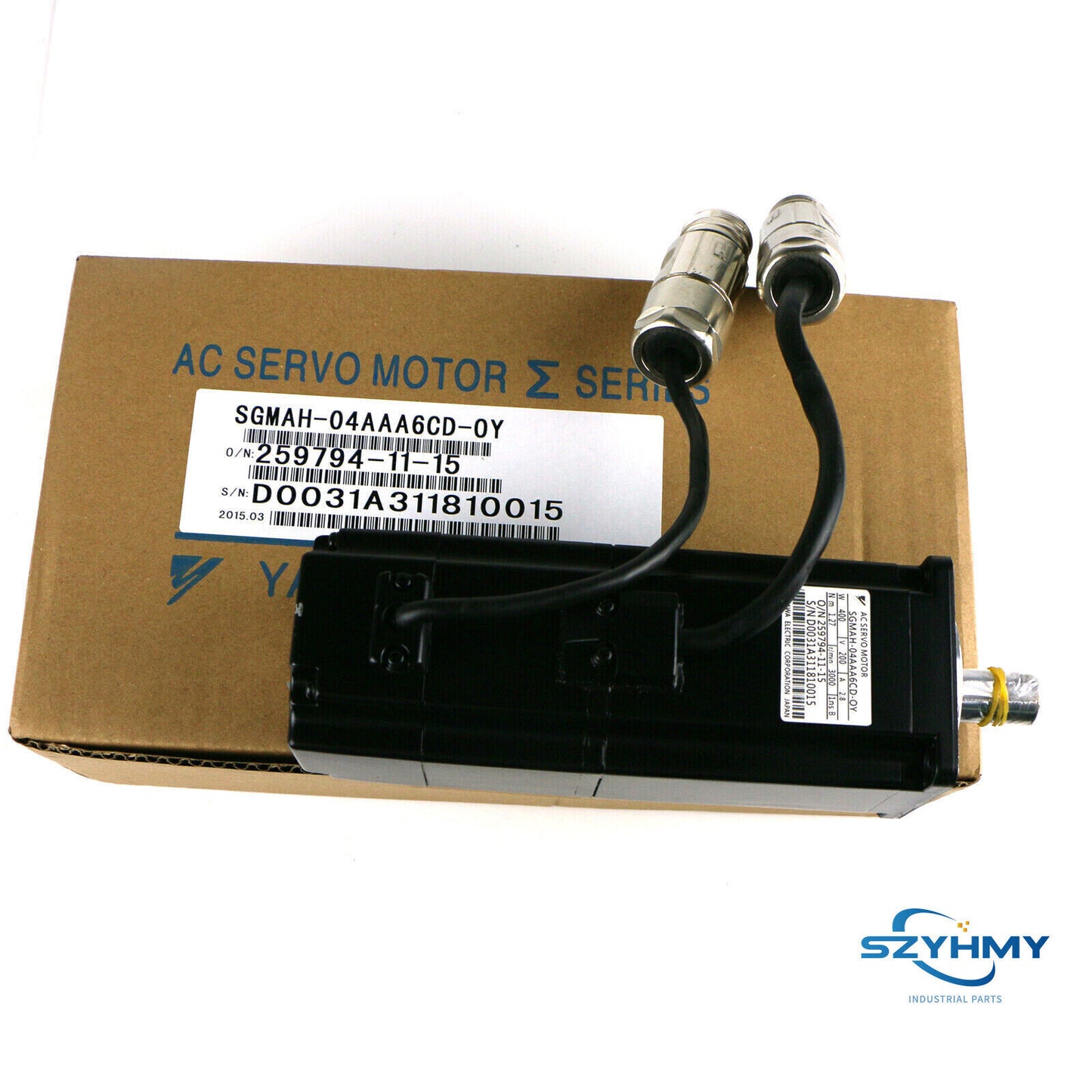 Yaskawa SGMAH-04AAA6CD-OY Servo Motor - New & Unused - YASKAWA
