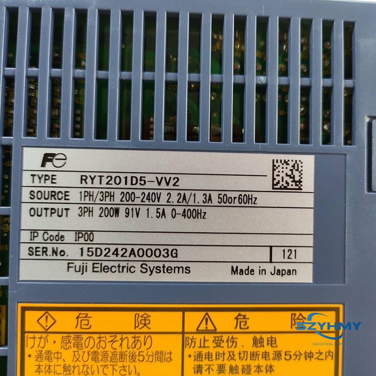 Fuji RYT201D5-VV2 Servo Drive New - FUJI
