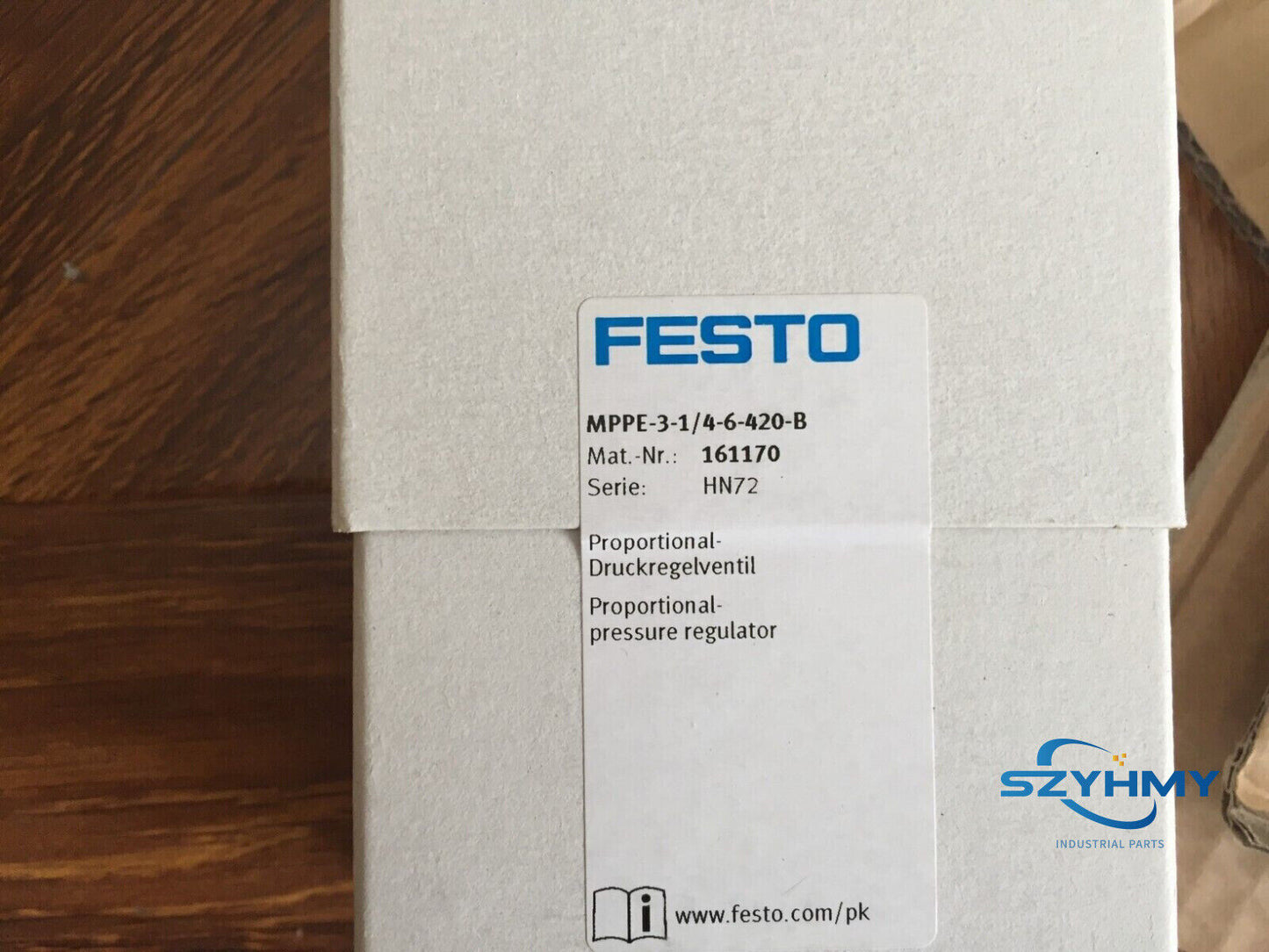 FESTO MPPE-3-1/4-6-420-B Proportional Pressure Regulator - FESTO