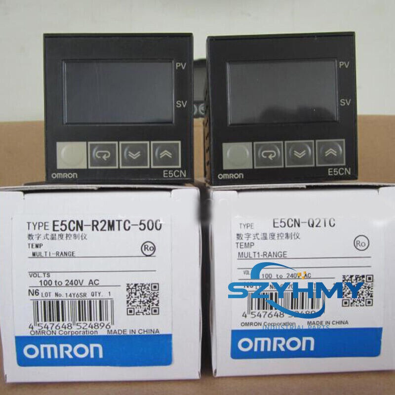 Omron E5CN-R2MTC-500 Dual Temperature Controller AC 100-240V - OMRON
