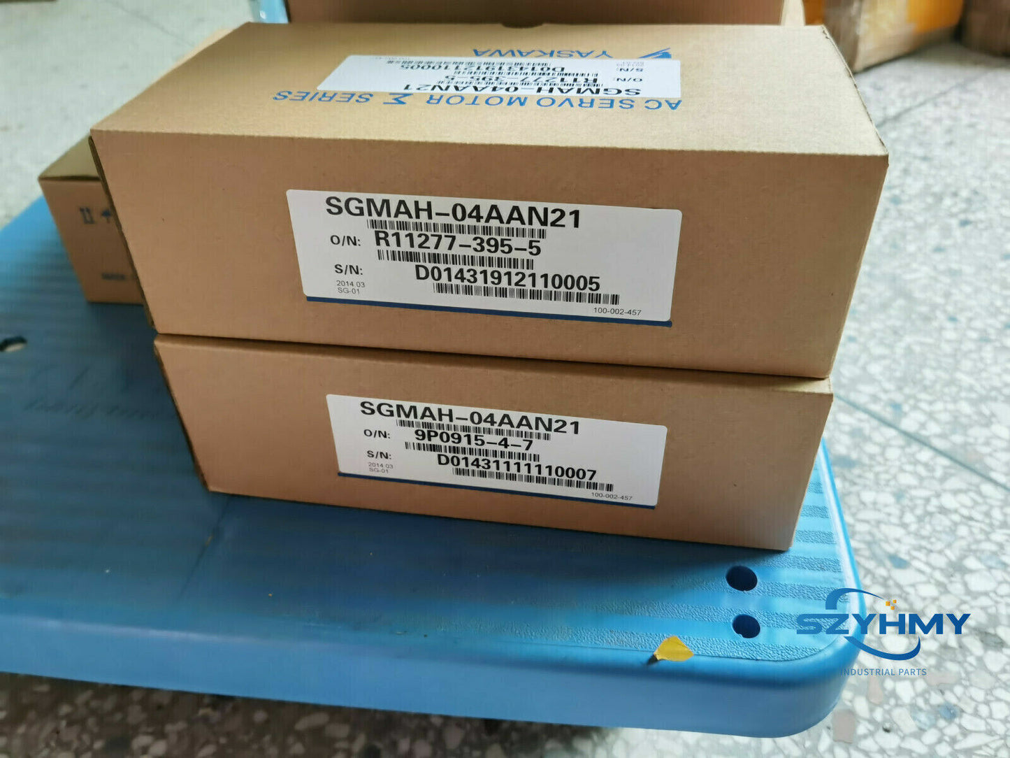 Yaskawa SGMAH-04AAN21 AC Servo Motor - New In Box - YASKAWA