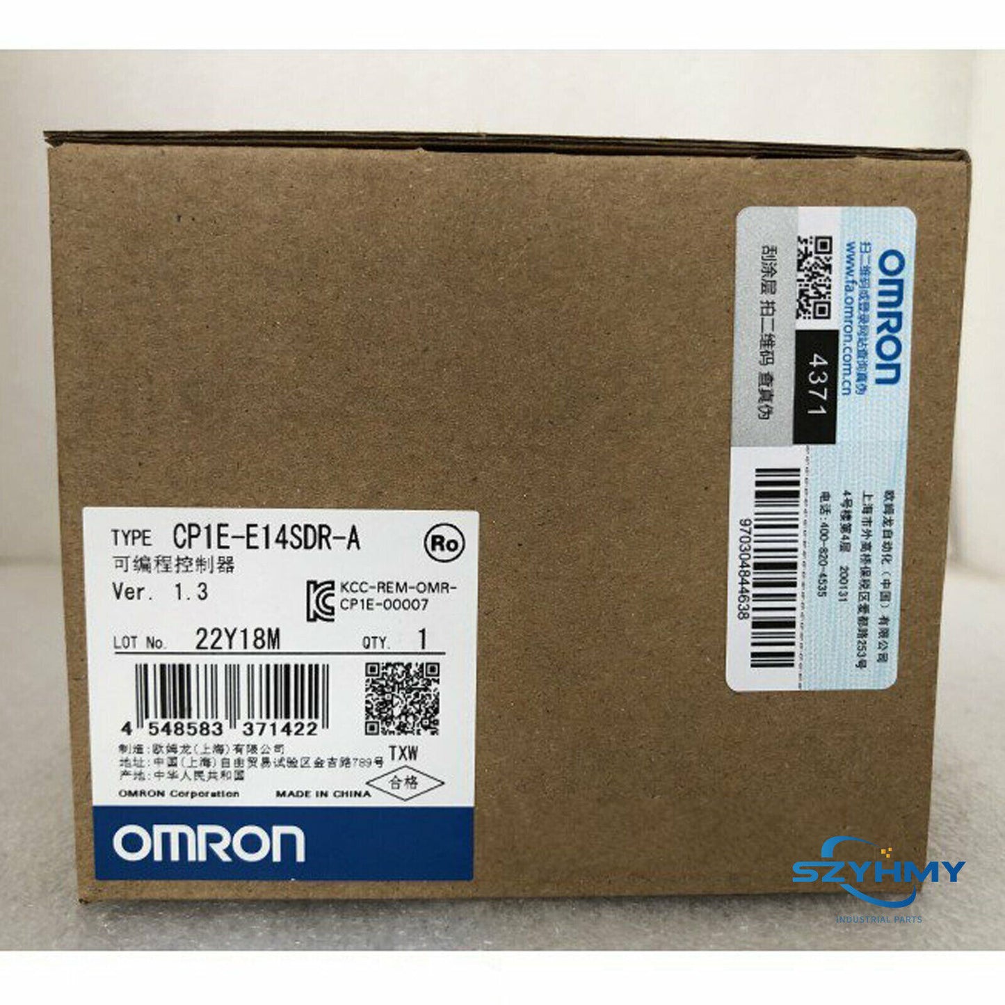 Omron CP1E-E14SDR-A PLC CPU Unit for Industrial Automation - OMRON