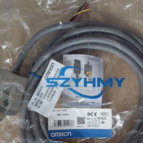 Omron D4C-1203 Limit Switch - High Precision & Versatile - OMRON