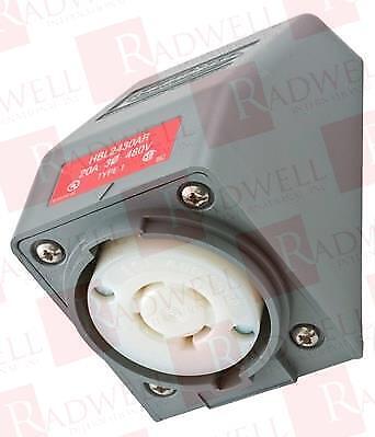 Hubbell HBL2430AR Twist-Lock Receptacle 30A 3P4W - HUBBELL