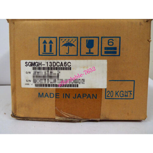 YASKAWA SGMGH-13DCA6C AC Servo Motor New - YASKAWA
