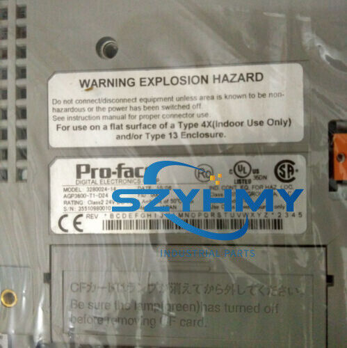 Proface AGP3600-T1-D24 HMI Touchscreen Display - New in Box - PROFACE