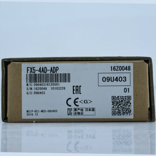 MITSUBISHI PLC FX5-4AD-ADP Analog Module - New In Box - MITSUBISHI