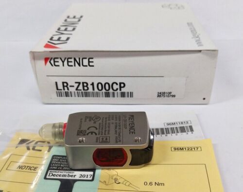 Keyence LR-ZB100CP Laser Sensor - 1PC New in Box - KEYENCE