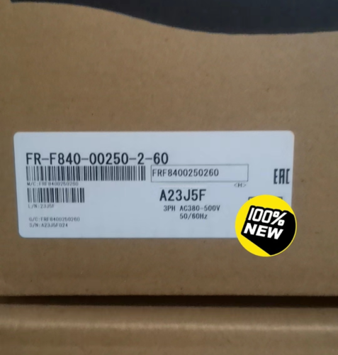 Mitsubishi FR-F840-00250-2-60 Inverter - New Model FRF84000250260 - MITSUBISHI