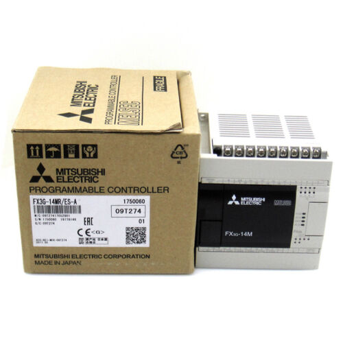 MITSUBISHI FX3G-14MR/ES-A Programmable Controller - New in Box - MITSUBISHI