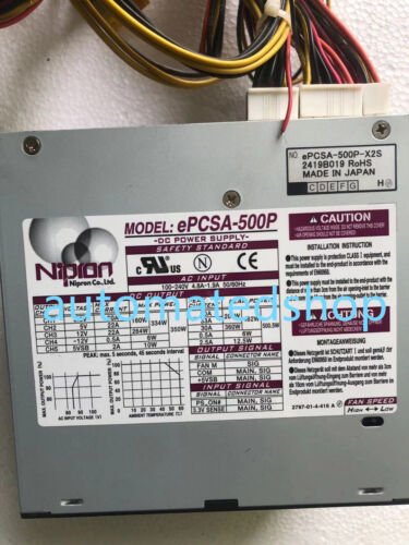 Nipron ePCSA-500P-X2S Medical Power Supply - NIPRON