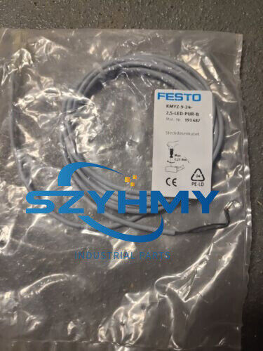 FESTO KMYZ-9-24-2.5-LED-PUR-B 193687 Cable - 1PC New - FESTO