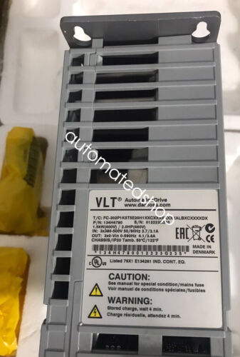 DANFOSS FC-302P1K5T5E20H1 1.5KW 2HP AC Drive 134H4780 - DANFOSS