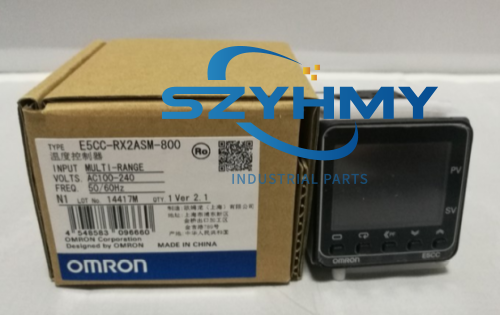 OMRON E5CC-RX2ASM-800 Temperature Controller for 100-240VAC - OMRON