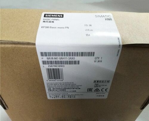 SIMATIC HMI KP300 Basic Mono PN 3" FSTN LCD Display 6AV6647-0AH11-3AX0 - SIMATIC