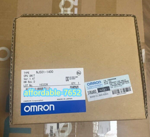 OMRON NJ501-1400 CPU Unit Controller Brand New - OMRON