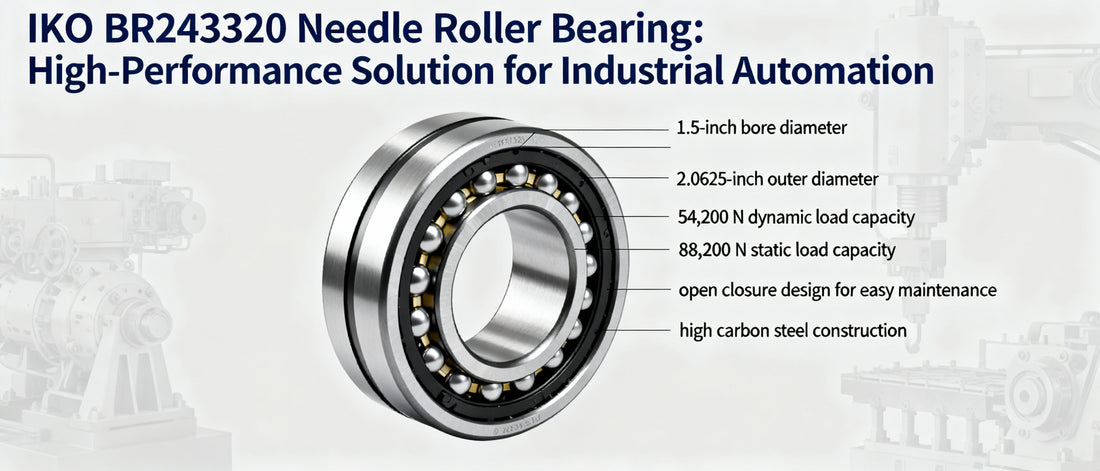 IKO BR243320 Needle Roller Bearing: High-Performance Solution for Industrial Automation