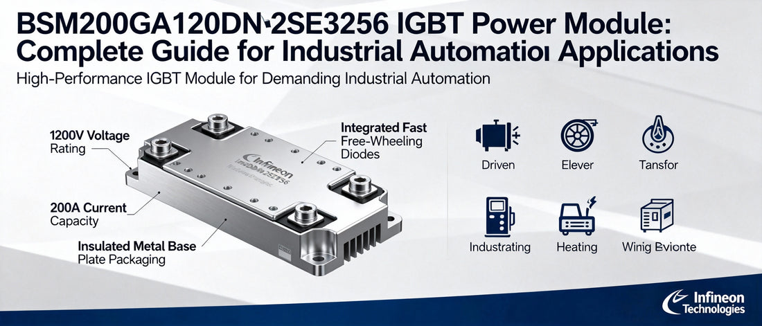 BSM200GA120DN2SE3256 IGBT Power Module: Complete Guide for Industrial Automation Applications
