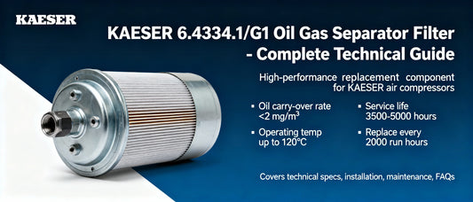KAESER 6.4334.1/G1 Oil Gas Separator Filter - Complete Technical Guide
