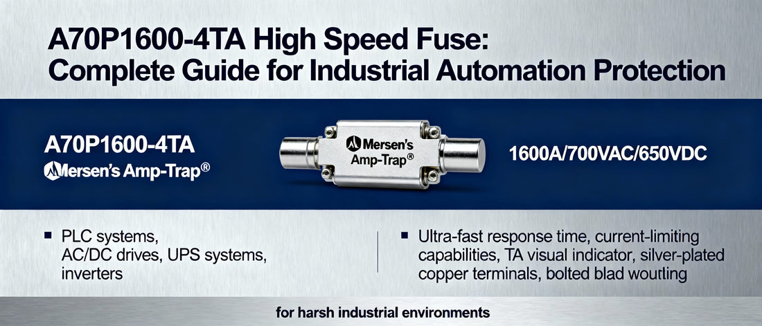A70P1600-4TA High Speed Fuse: Complete Guide for Industrial Automation Protection
