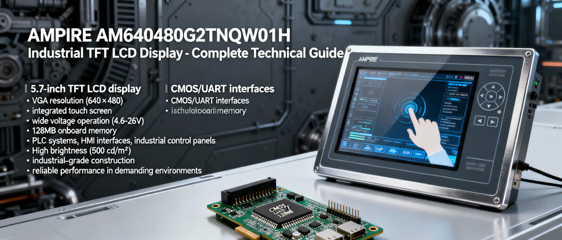 AMPIRE AM640480G2TNQW01H Industrial TFT LCD Display - Complete Technical Guide