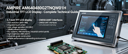 AMPIRE AM640480G2TNQW01H Industrial TFT LCD Display - Complete Technical Guide