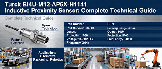 Turck BI4U-M12-AP6X-H1141 Inductive Proximity Sensor: Complete Technical Guide