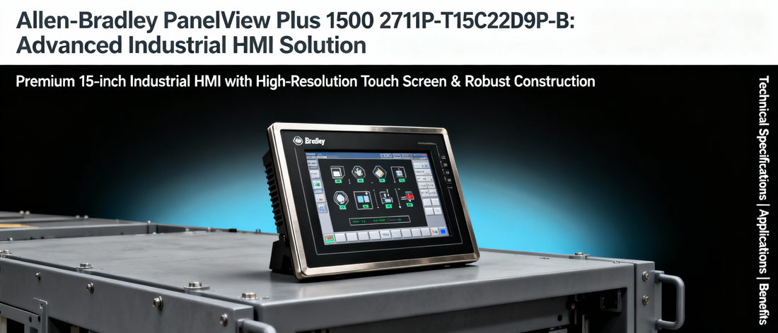 Allen-Bradley PanelView Plus 1500 2711P-T15C22D9P-B: Advanced Industrial HMI Solution