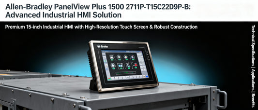 Allen-Bradley PanelView Plus 1500 2711P-T15C22D9P-B: Advanced Industrial HMI Solution