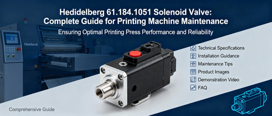 Heidelberg 61.184.1051 Solenoid Valve: Complete Guide for Printing Machine Maintenance