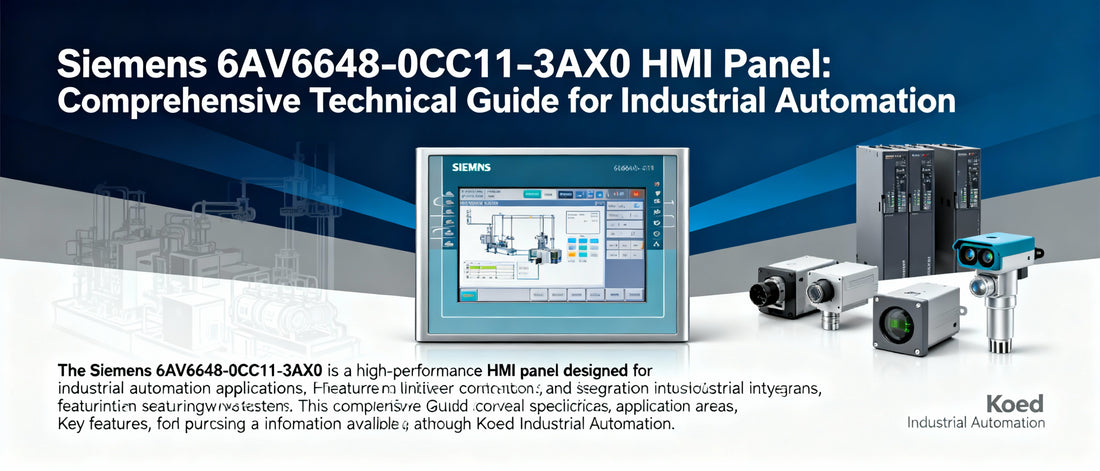 Siemens 6AV6648-0CC11-3AX0 HMI Panel: Comprehensive Technical Guide for Industrial Automation