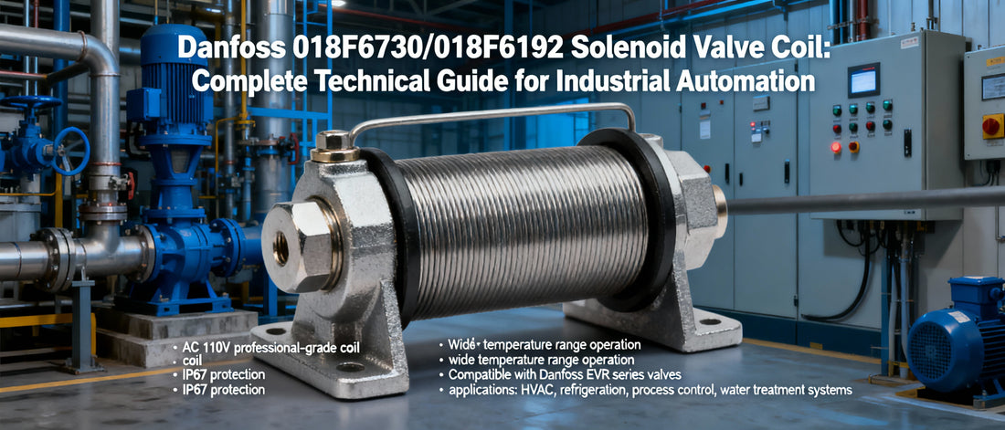 Danfoss 018F6730/018F6192 Solenoid Valve Coil: Complete Technical Guide for Industrial Automation