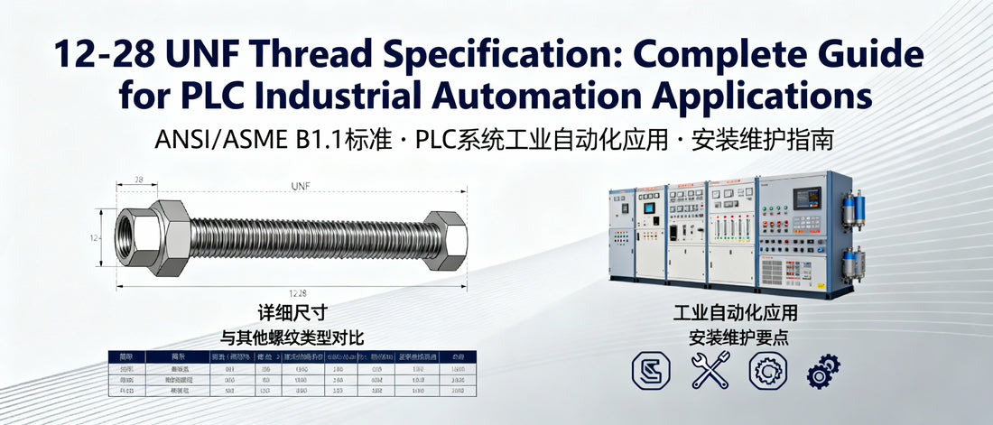 12-28 UNF Thread Specification: Complete Guide for PLC Industrial Automation Applications