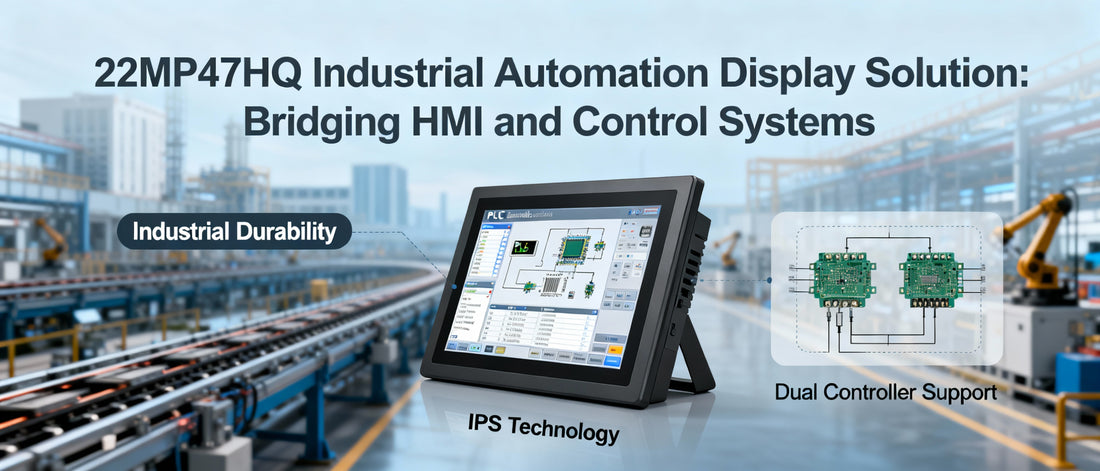 22MP47HQ Industrial Automation Display Solution: Bridging HMI and Control Systems