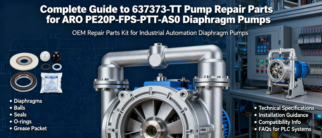 Complete Guide to 637373-TT Pump Repair Parts for ARO PE20P-FPS-PTT-AS0 Diaphragm Pumps