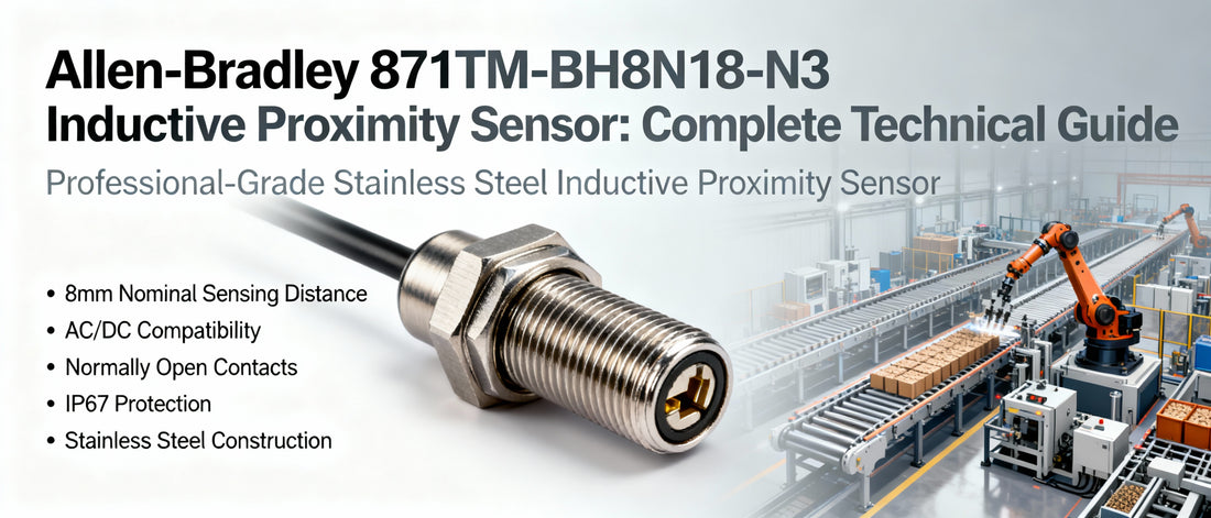 Allen-Bradley 871TM-BH8N18-N3 Inductive Proximity Sensor: Complete Technical Guide