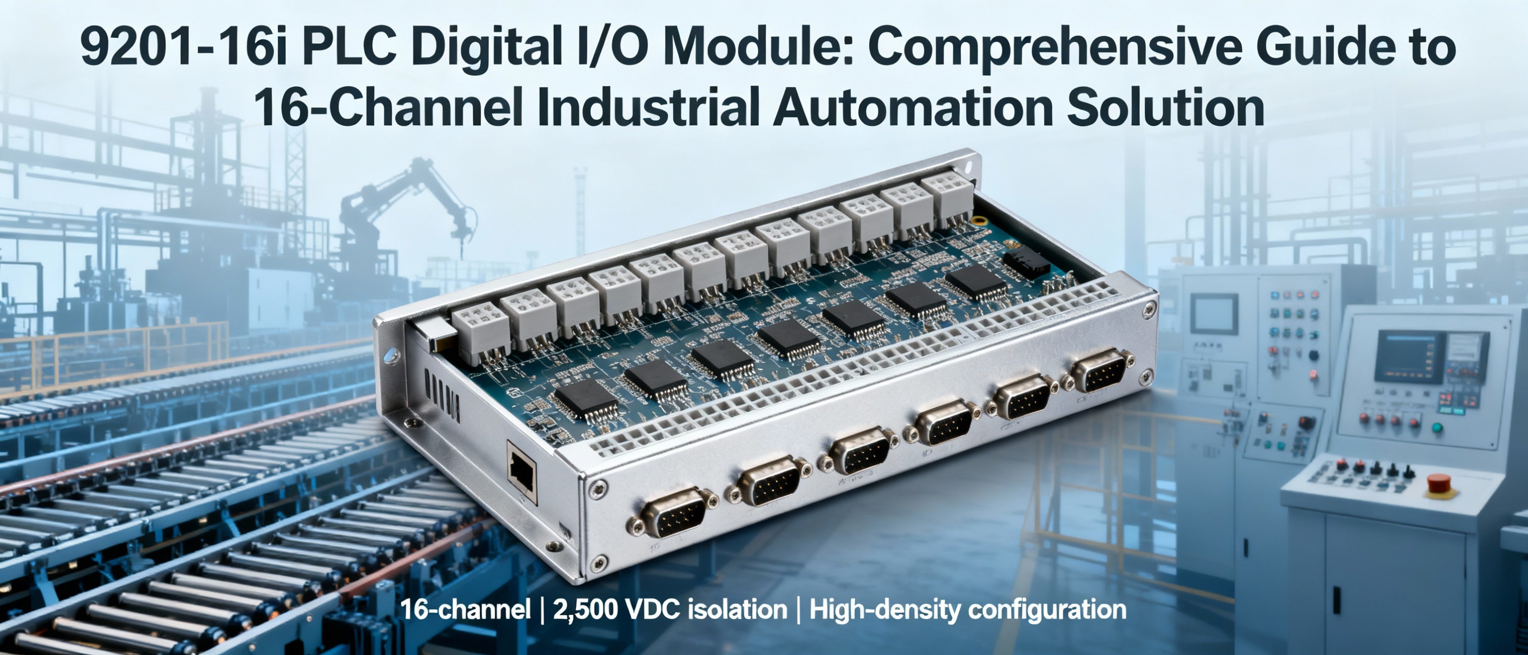 9201-16i PLC Digital I/O Module: Comprehensive Guide to 16-Channel Ind