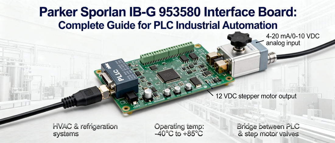 Parker Sporlan IB-G 953580 Interface Board: Complete Guide for PLC Industrial Automation