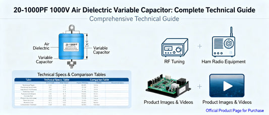 20-1000PF 1000V Air Dielectric Variable Capacitor: Complete Technical Guide
